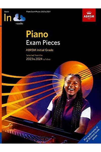 OXFORD UNIVERSITY PRESS Piano Exam Pieces 2023 & 2024 Abrsm Initial Grade With Audio 2023 & 2024 Syllabus