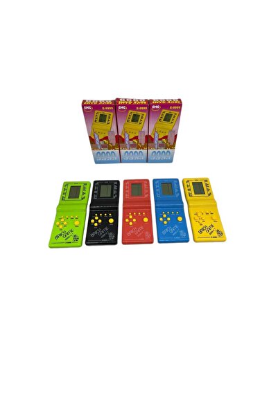 Şems Pazarlama Tetris Nostaljik El Atarisi Oyun Konsolu 9999 Oyunlu