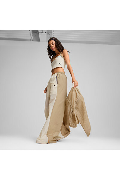 Puma Dare to Parachute Women's Khaki Trousers