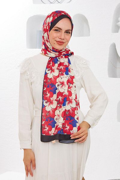 İpekhan Nature Gardenia Μαύρο Μαλακό Σάλι - 3034-12