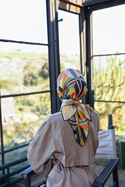 İpekhan Колекція Boheme М'який шарф Помаранчевий Жовтий 1174-02