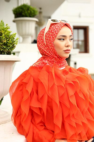 Silk Home Soft Scarf - Model 73058-24