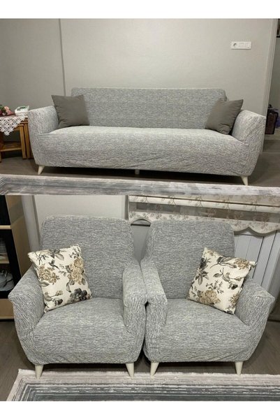 elyar Jacquard Home Shooting 3 3 1 1 Elastic Seat Cover Set Couch Sofa Bed Co...