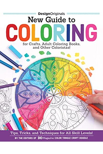 GBS Grantham Book Service New Guide To Coloring For Crafts Adult Coloring Boo...