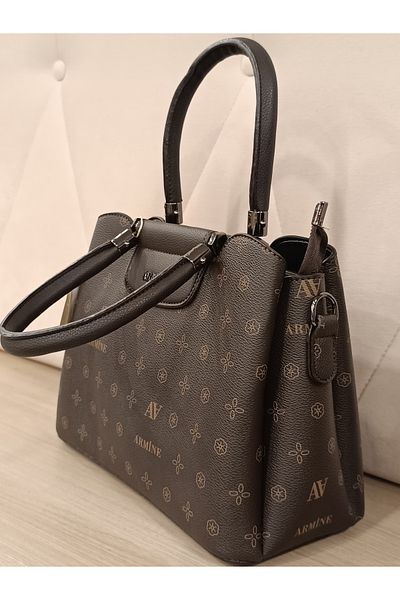 Armine 342 Women's Bag Coffee Printed