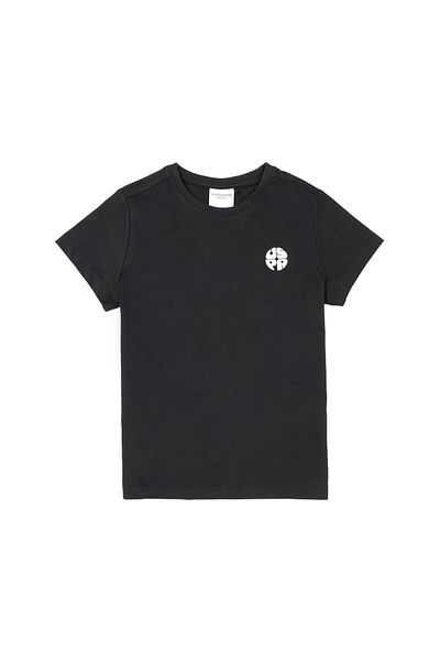 U.S. Polo Assn. Tricou negru pentru băiat cu gât crew 50288062 -VR046