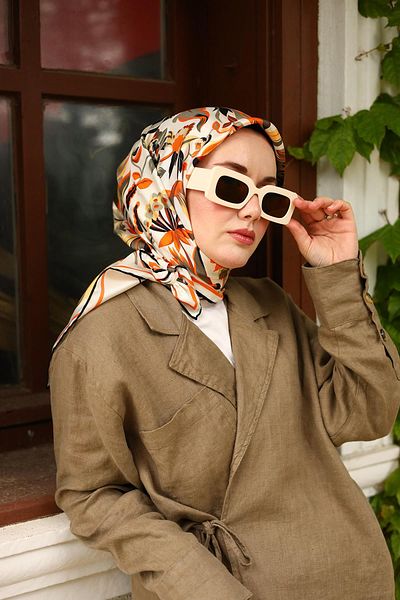 Silk Home 11430-10 Μοντέλο Twill Μεταξωτό Κασκόλ
