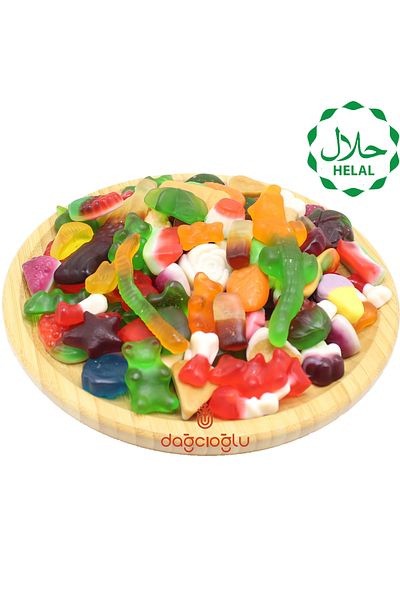 Dağcıoğlu Mixed Fruit Jelly Beans 500 Gr