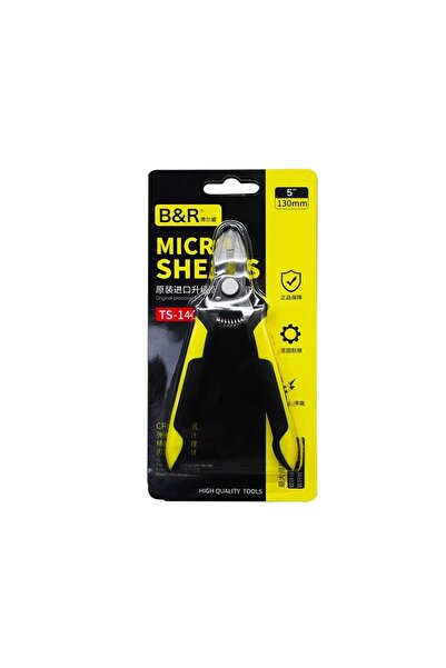 REKOTOOLS Elektronikçi Tip Mini Yan Keski Hassas Dip Kesimler İçin Model  Elektronikçi TS-140 130 mm