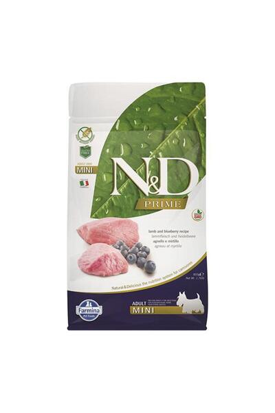 Farmina ND Tahılsız Kuzu Etli ve Yaban Mersinli Küçük Irk Yetişkin Köpek Mama...
