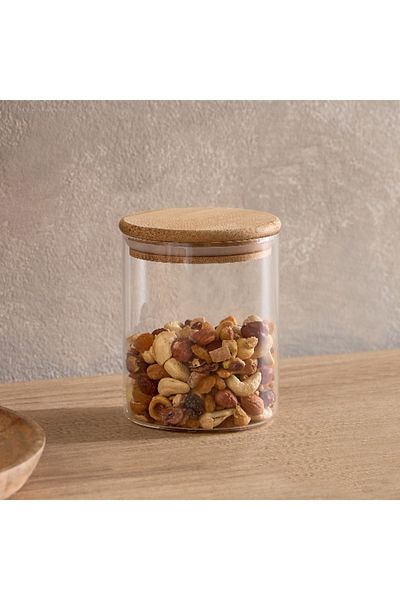 Home Box La Natura Borosilicate Glass Jar - 650 ml