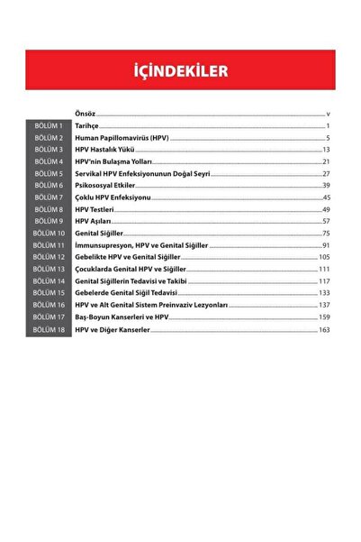 Nobel Tıp Kitabevleri HPV Human Papilloma Virus