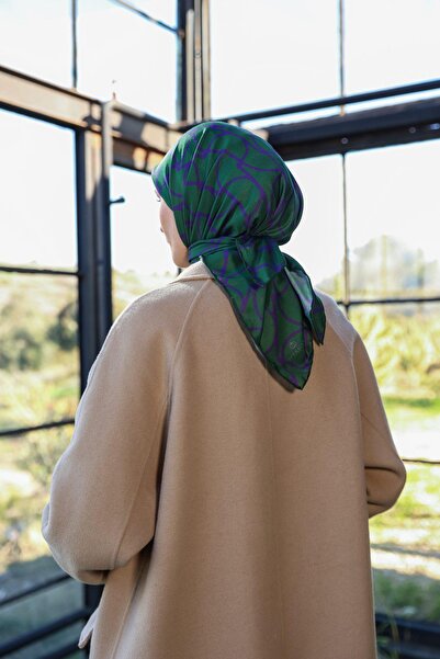 İpekhan Boheme Collection Soft Scarf Dark Green 1175-09