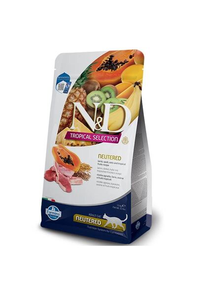 N&D Tropical Kuzulu Kısır Kedi Maması 1.5 Kg