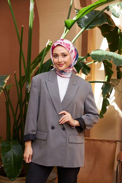 İpekhan Nature Line Rose Soft Scarf Pink 1156-05