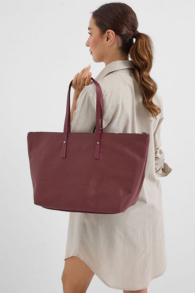 Bigdart Dámská velká kabelka Claret Red Large Tote Bag010168