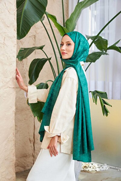 İpekhan Σχέδιο σταυρού Μεταξένιο Ζακάρ Σάλι Emerald Green 9006-02