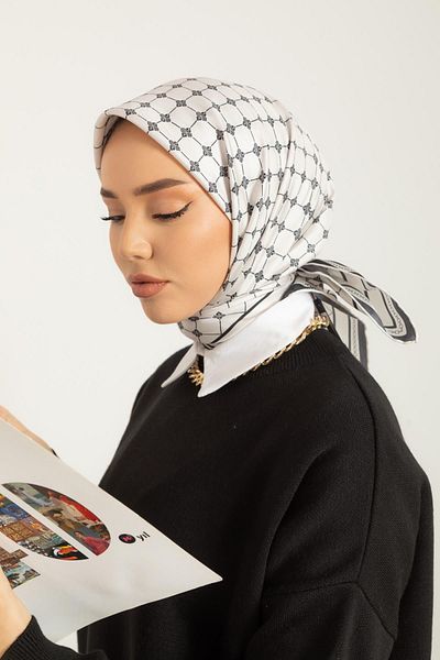Silk Home Twill Silk Scarf 11393-17