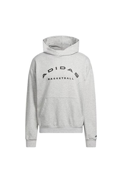 adidas Iw8253 Slt Fleece Hood Γκρι