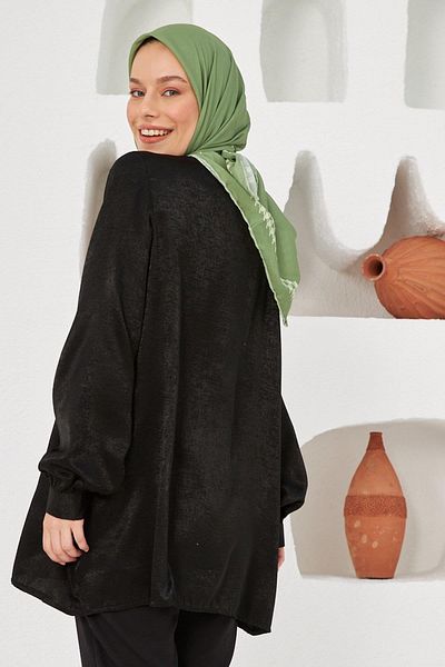 İpekhan Φουλάρι βισκόζης από βαμβακερό λίπος Houndstooth