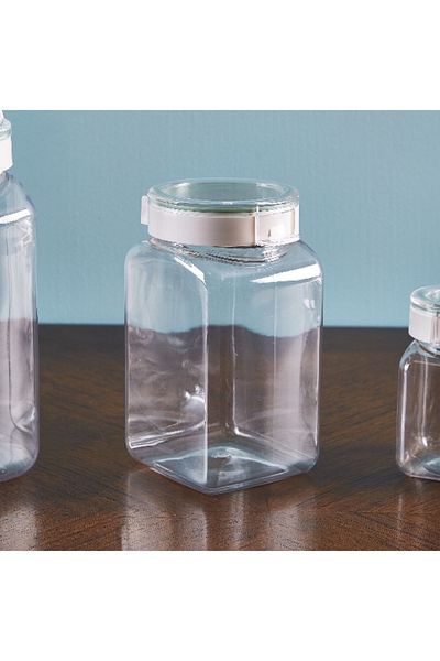 Home Box Easy Click Square Canister - 1.4 L
