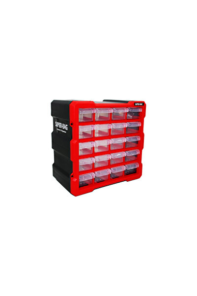Pazarcan 20-Piece Small Monoblock Drawer Set 26.7X15.7X26.2Cm Any Color Will ...