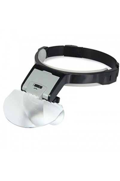 Skygo Lens Mounted 5 Lens LED Lamp Hat Type Magnifier
