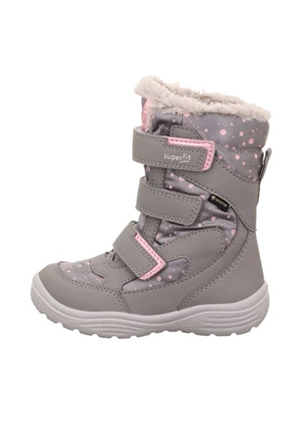 Superfit Crystal Gri Kız Çocuk Gote-Tex Bot