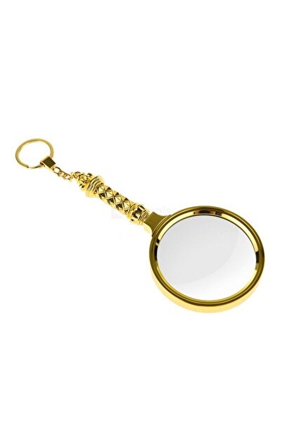 evimdeyokyok X90mm all metal gold color gift magnifier zinc alloy metal frame...