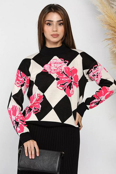 GÜLSELİ Pulover de damă cu model Blackstone