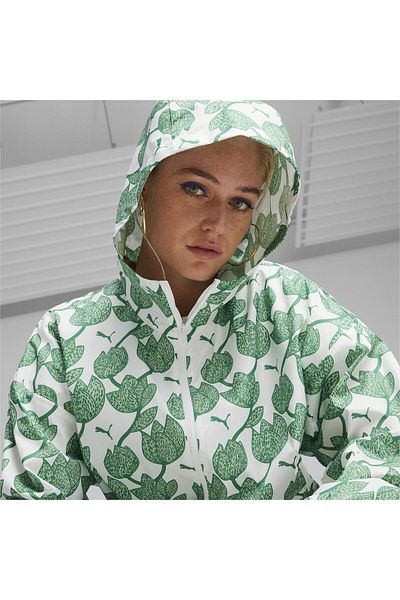 Puma Γυναικείο αδιάβροχο Blossom Aop Windbreaker