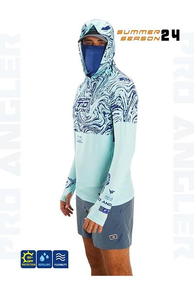 Fujin Pro Angler S24 Izohips Mint m Buff & Hoodie