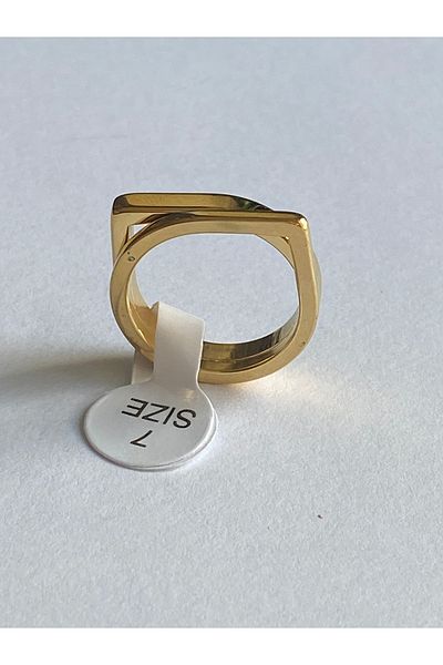 Lucios 316L Stainless Dual Appearance Drop Ring (Hard Metal - No Crushing)