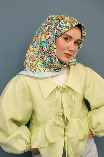 Silk Home 11434-19 Μοντέλο Twill Μεταξωτό Κασκόλ
