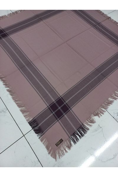 Özer Atkı Σάλι με χρώμα πούδρας Mother Shoulder Scarf