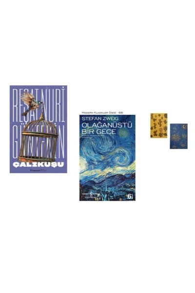İnkılap Kitabevi Çalıkuşu - Olağanüstü Bir Gece ( 2 Not Defteri HEDİYE)
