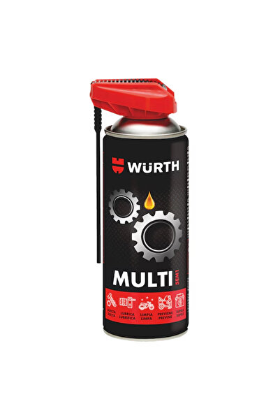 Würth WÜRTH SPREY YAĞ ÇOK AMAÇLI ZİNCİR DİŞLİ YAĞI 400ML KOBRA BAŞ 5IN1