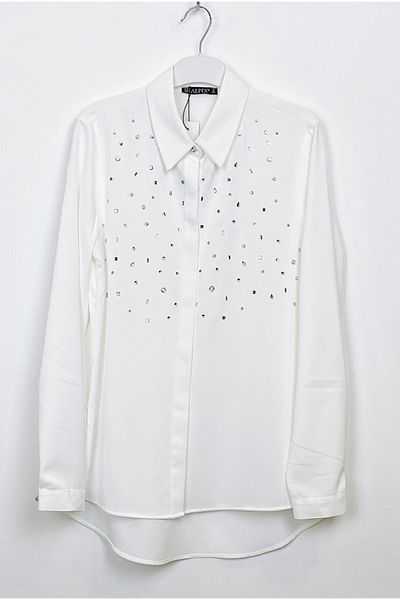 PERA MODA Long Sleeve Non-Showing Office Women's Shirt