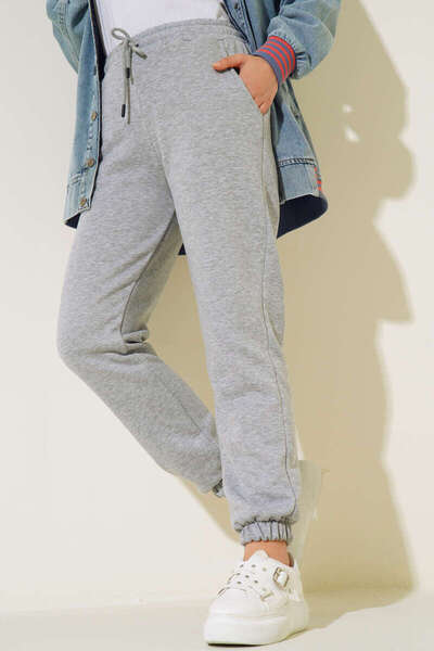 UYN SPORT Unisex Jogger Φούτερ με γκρι χειμερινό βαμβακερό επένδυση