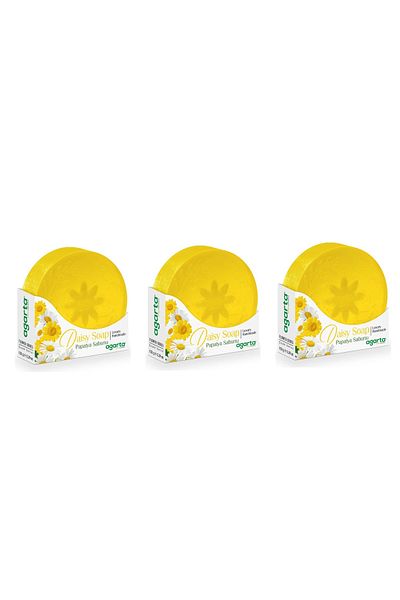 Agarta Natural Chamomile Soap 150 Gr X 3 Pieces