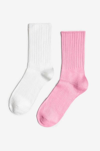 Bolero Șosete de dormit pentru femei Pink Cream - Set parfumat de 2