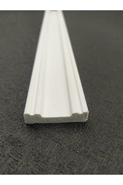 deco master Dekoratif Boyanabilir 1 Adet 4 cm Düz Polistren Duvar Çıtası