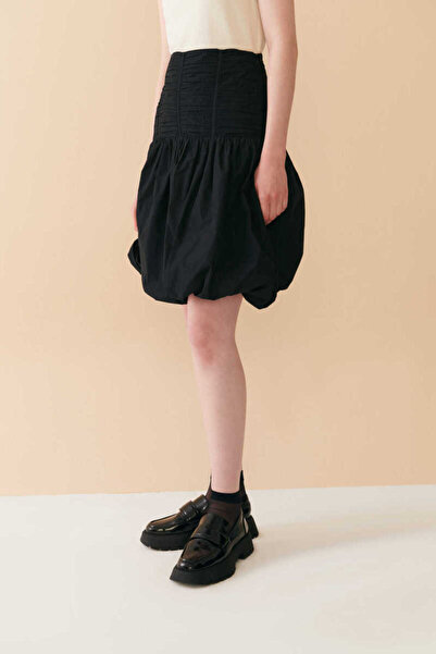 Mısırlı Adler Balloon Skirt Black