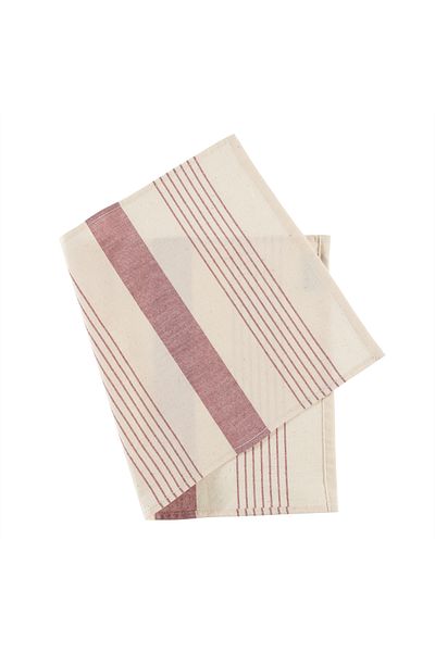 Mudo Home VIEN 2-Piece Drying Cloth - Claret Red 30x50