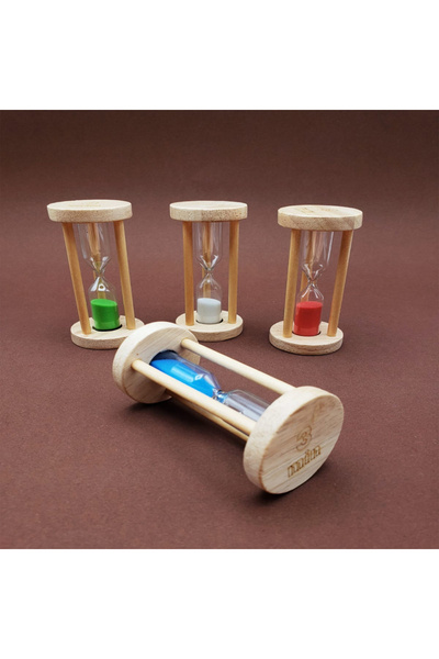 Skygo 3 Dakikalık Ahşap Kum Saati
