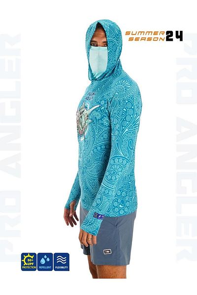 Fujin Rolla S24 Buff & Hoodie Swordfish Mint m