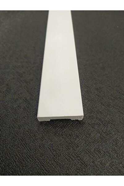 deco master Dekoratif Boyanabilir 1 Adet 4 cm Düz Polistren Duvar Çıtası
