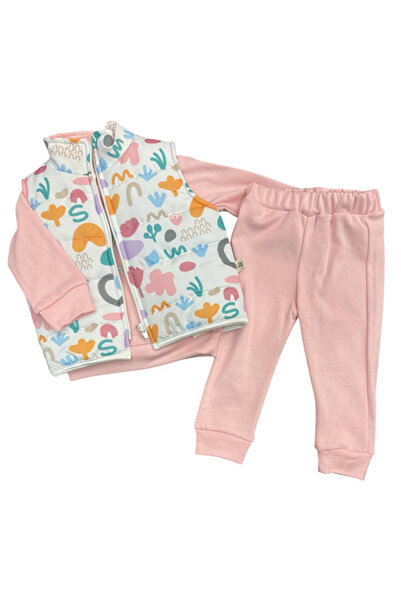 Store ŞİŞME YELEKLİ KIZ BEBEK TAKIM