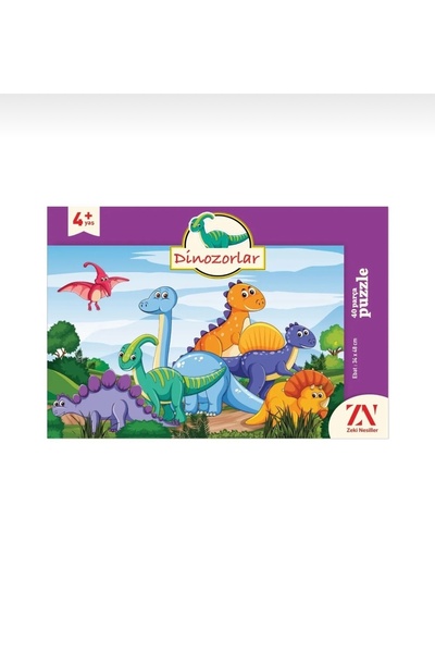 Zeki Nesiller Dinozor Yapboz