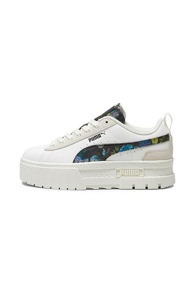 Puma Puma x Liberty Women Mayze Liberty Lace Up Outdoor Shoe, Off White